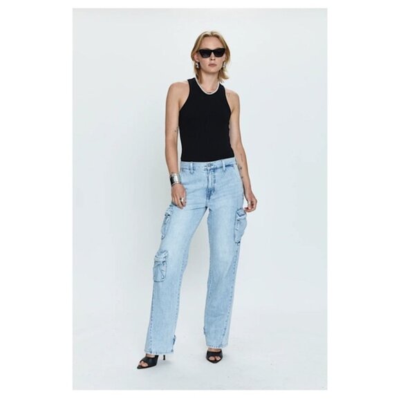 PISTOLA Bobbie Cargo Jeans - Picture 1 of 8